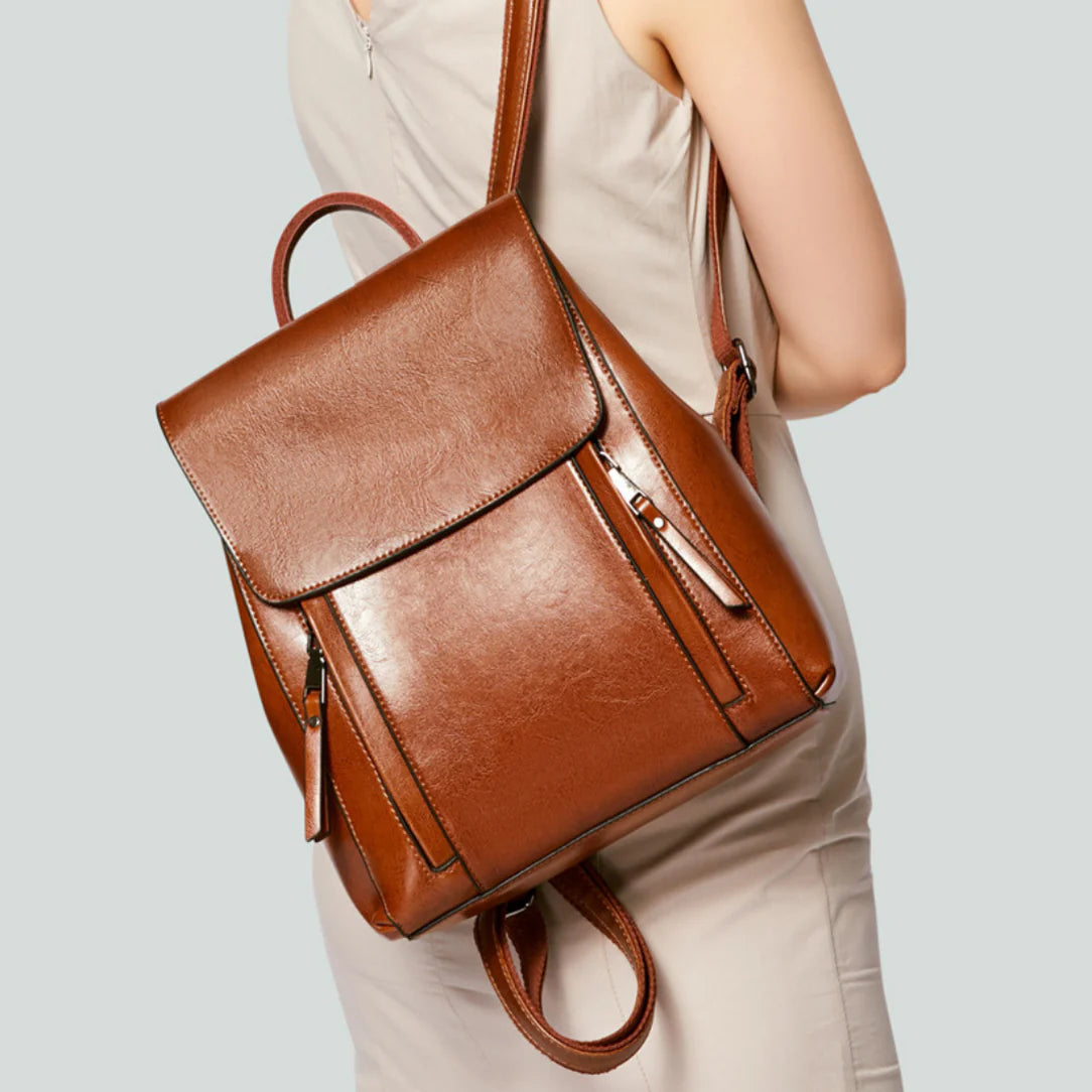 Sac à dos femme cuir chic - vittorio
