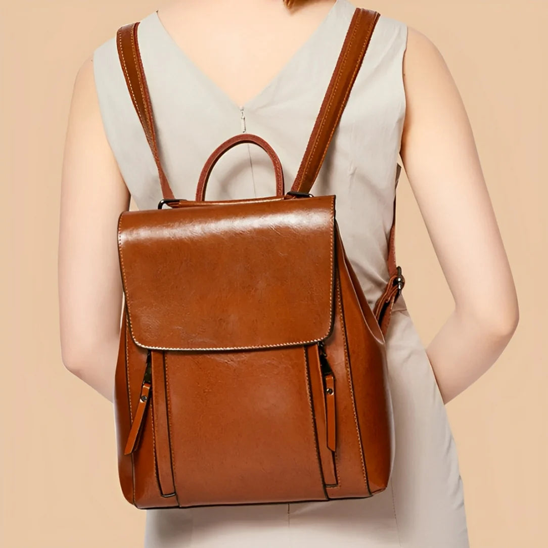 Sac à dos femme cuir chic - vittorio