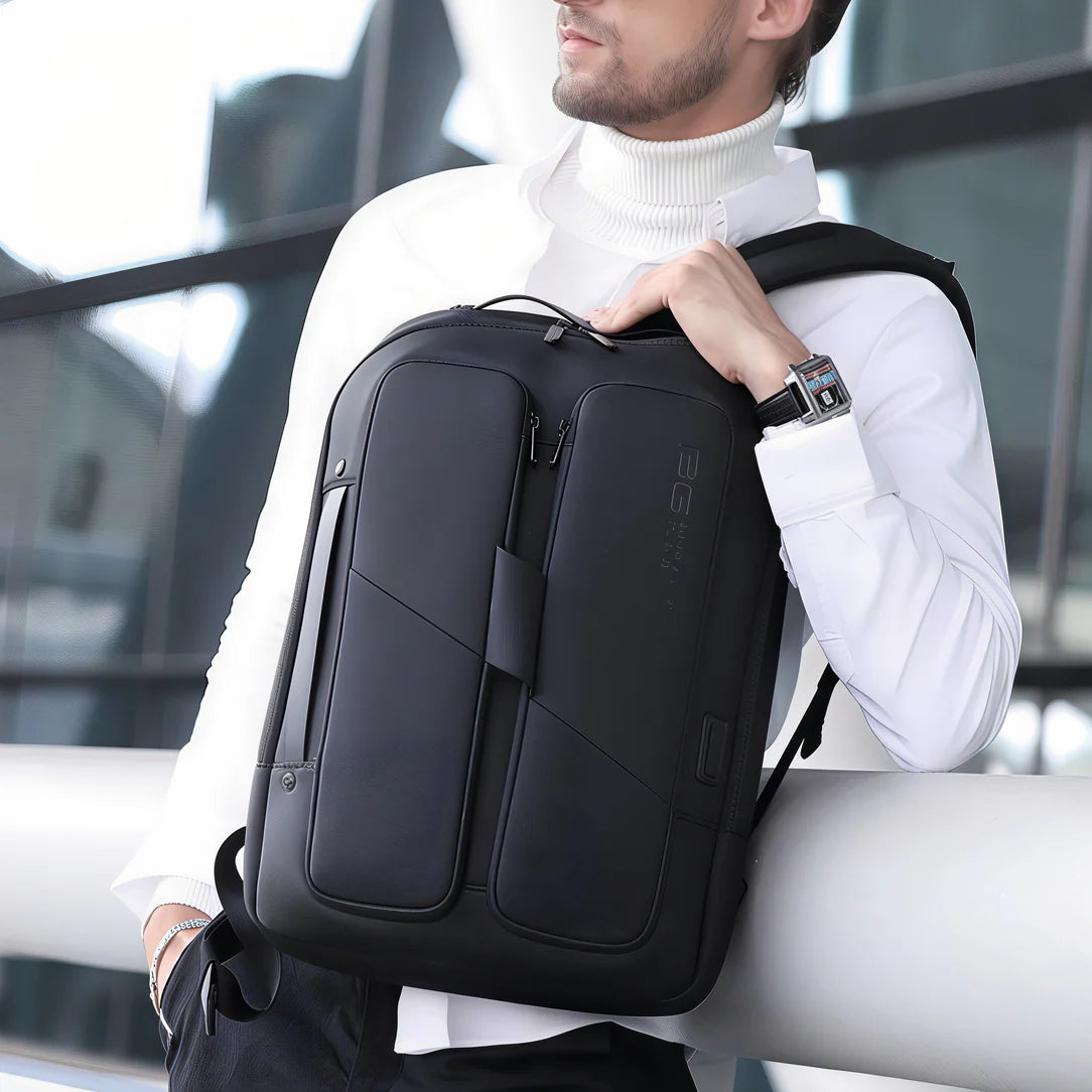 Sac à dos homme ordinateur 15 pouces Trackline avec plusieurs compartiments élégants
