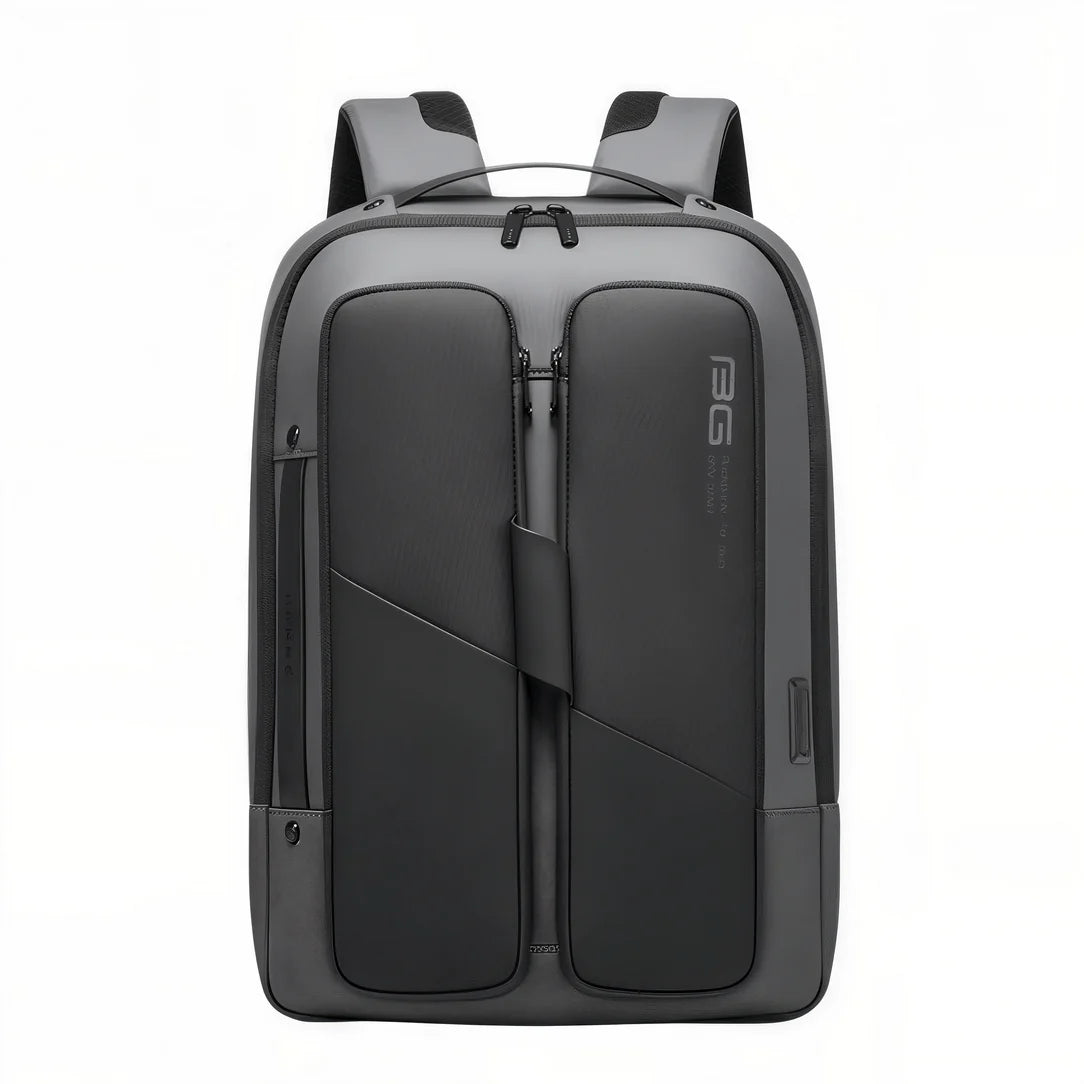 Sac à dos homme ordinateur 15 pouces gris et noir, style pratique et moderne