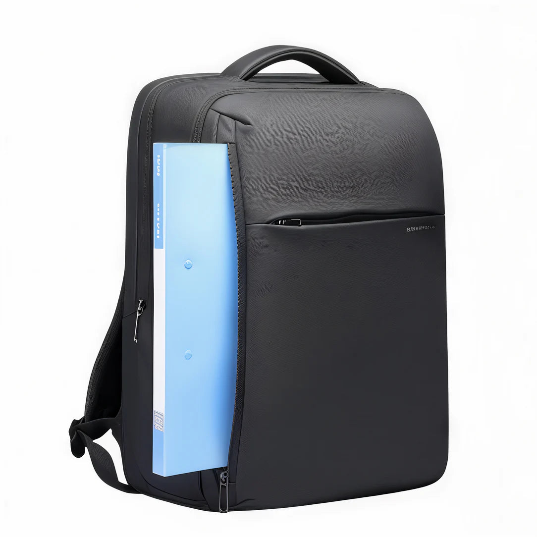 Sac à dos homme travail ordinateur Black avec dossier bleu, Tenör X