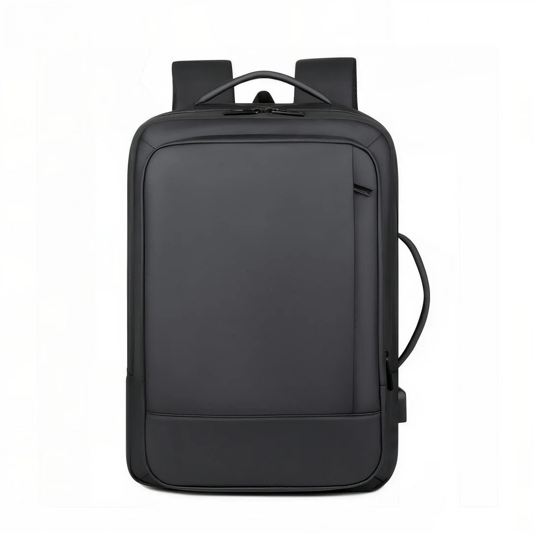 Sac à dos moderne pour ordinateur Straton avec design élégant noir sleek black backpack