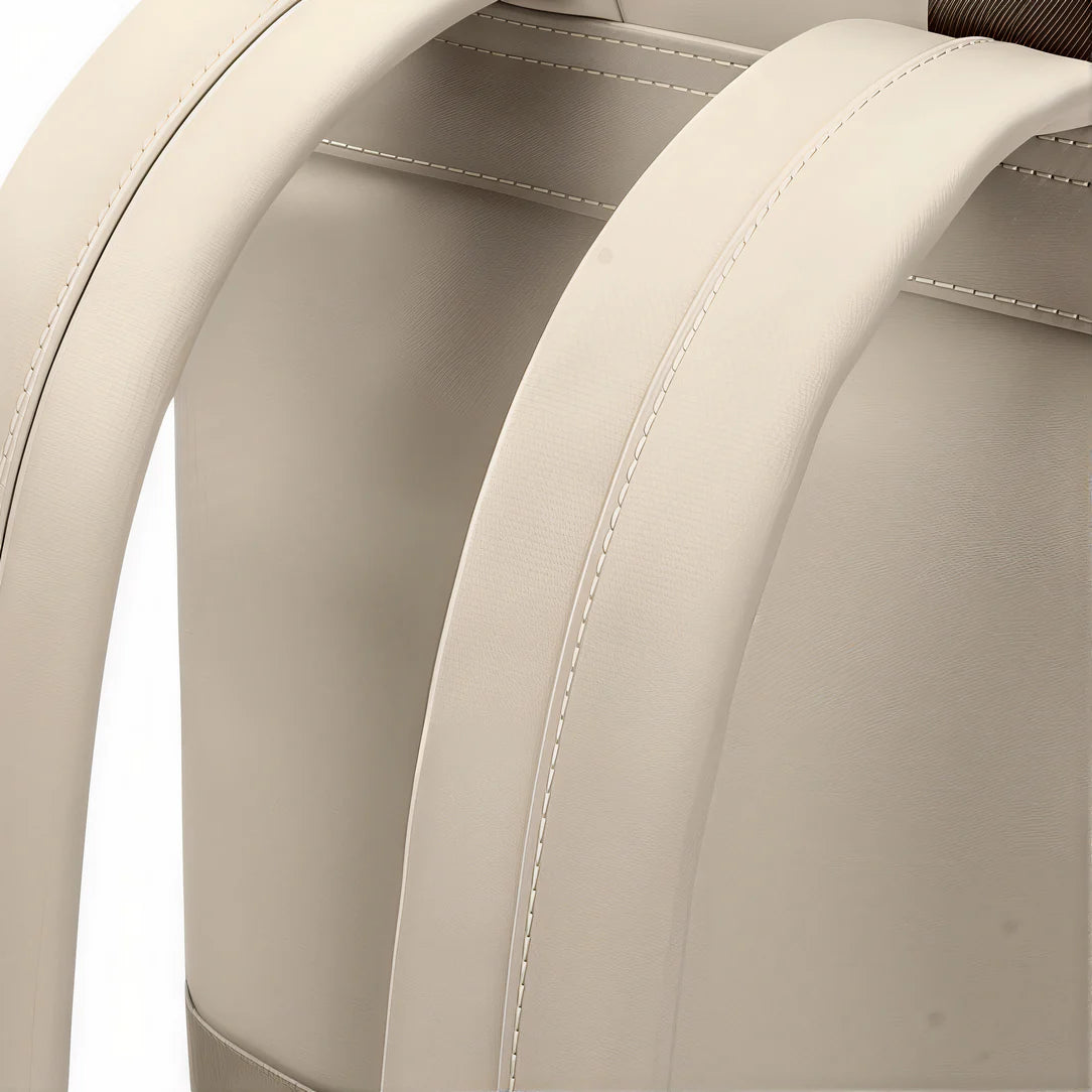 Bretelles de sac à dos beige pour ordinateur 16 pouces femme Nexline 16