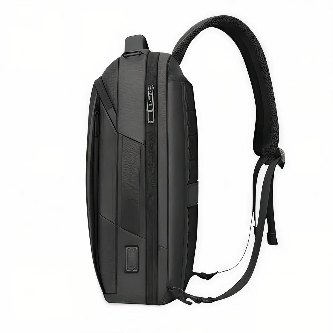 Sac à dos ordinateur de travail Rydetrack I noir avec port USB pour travail moderne