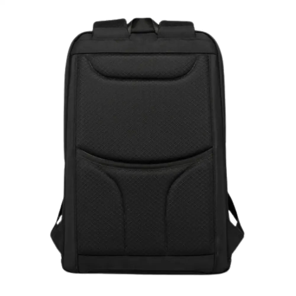 Sac à dos noir rembourré.