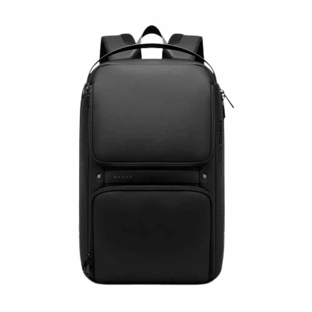 Sac à dos rectangulaire noir.