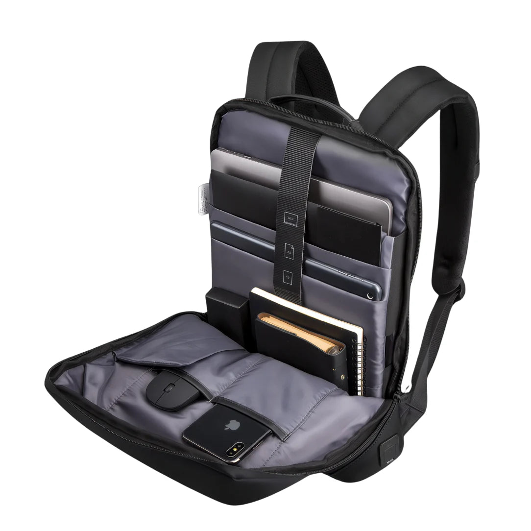 Sac à dos ordinateur ultra léger avec compartiments pour électroniques et notebooks