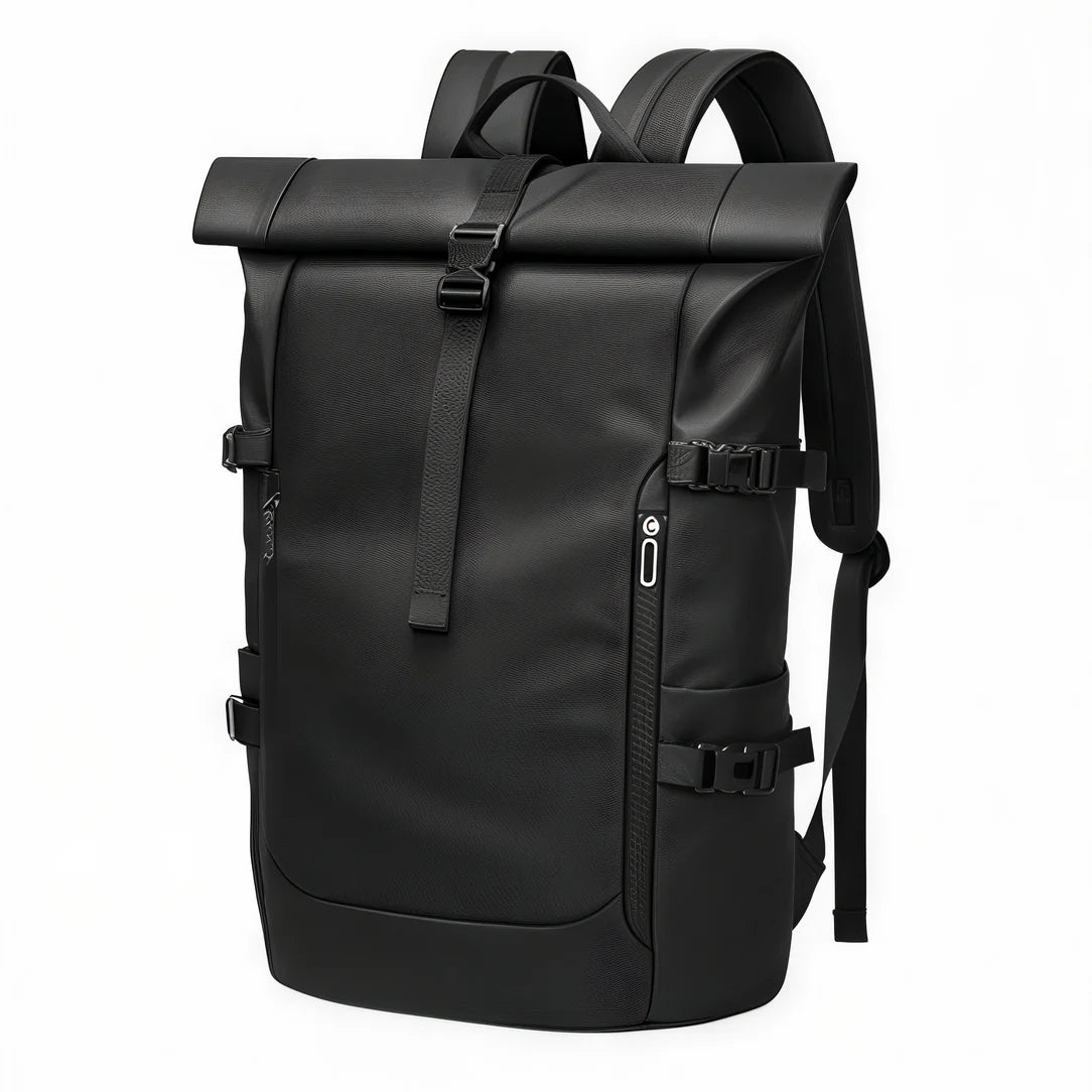 Sac à dos roll top urbain Néo avec fermeture pratique et style moderne