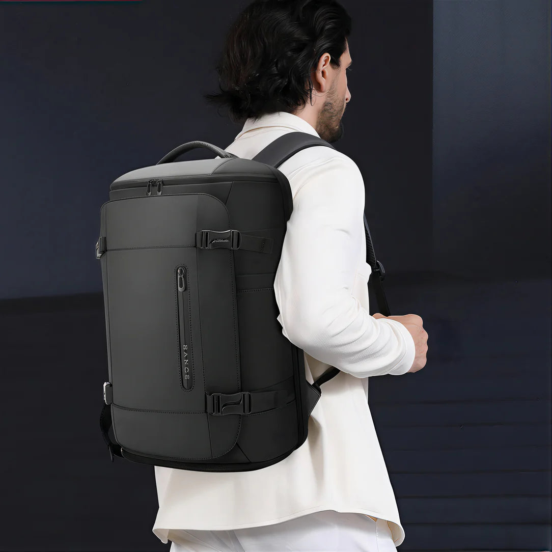 Sac à dos voyage ordinateur cabine gris avec bandoulières pour CabLink