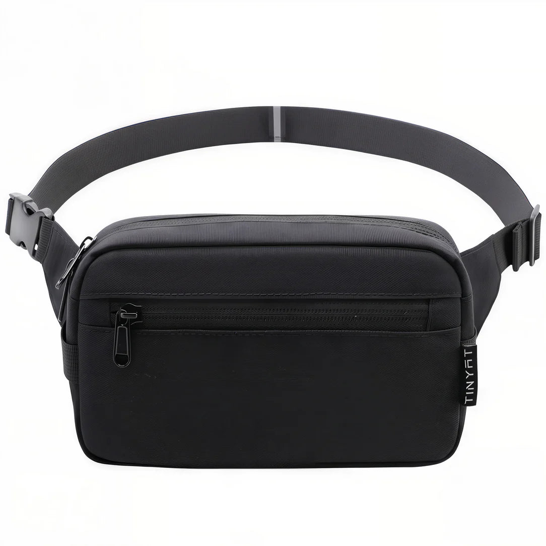 Sac banane noir Black Edition Tinyat avec réglable pour un style pratique et tendance