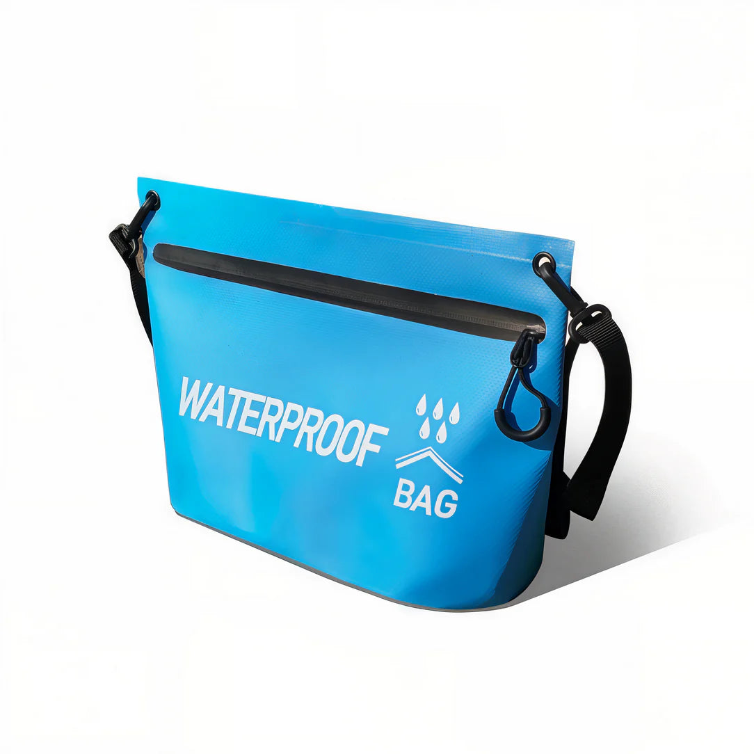 Sac banane waterproof avec bandoulière noire, idéal pour profiter de votre banane waterproof