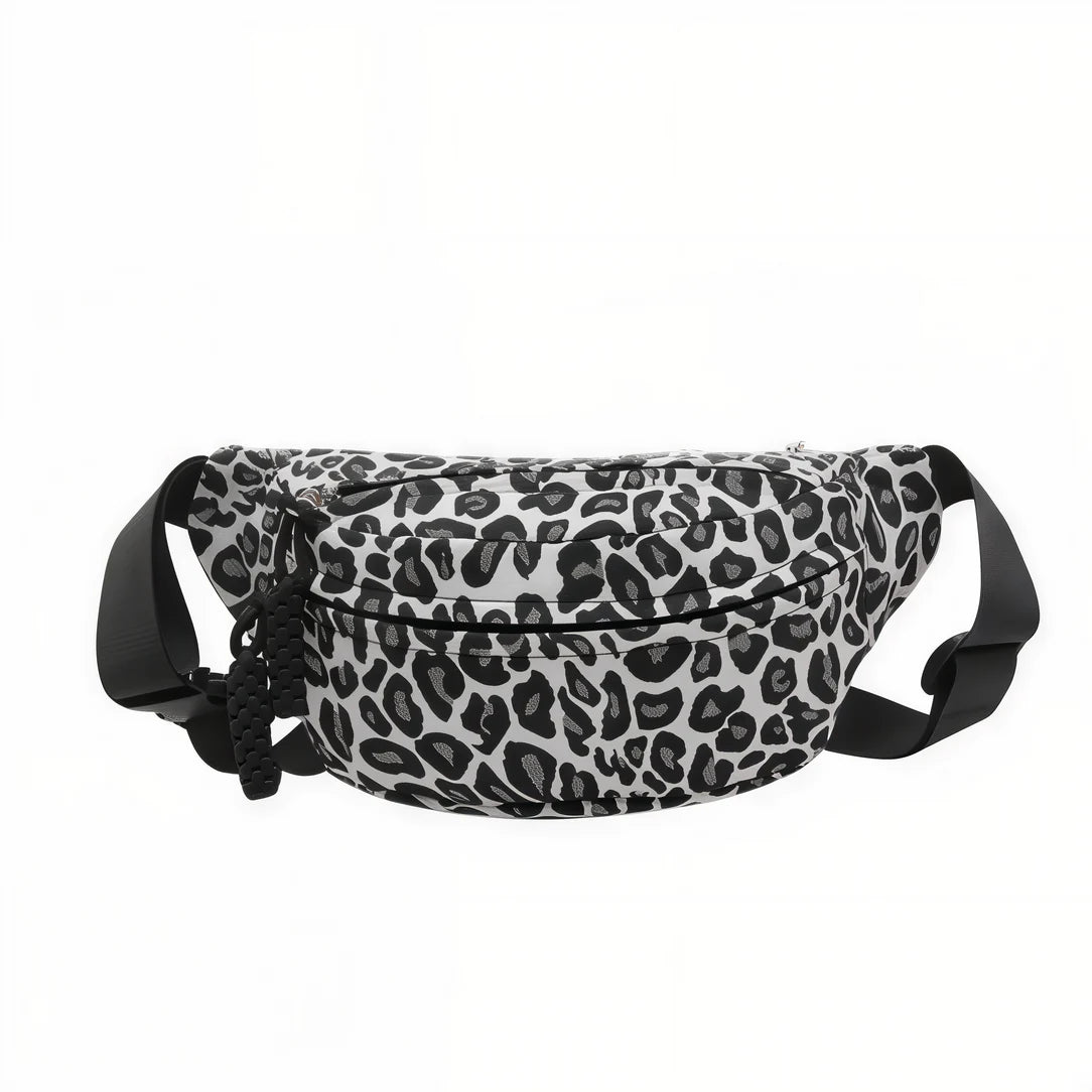 Sac banane XL léopard avec motif animalier pour un style tendance et pratique