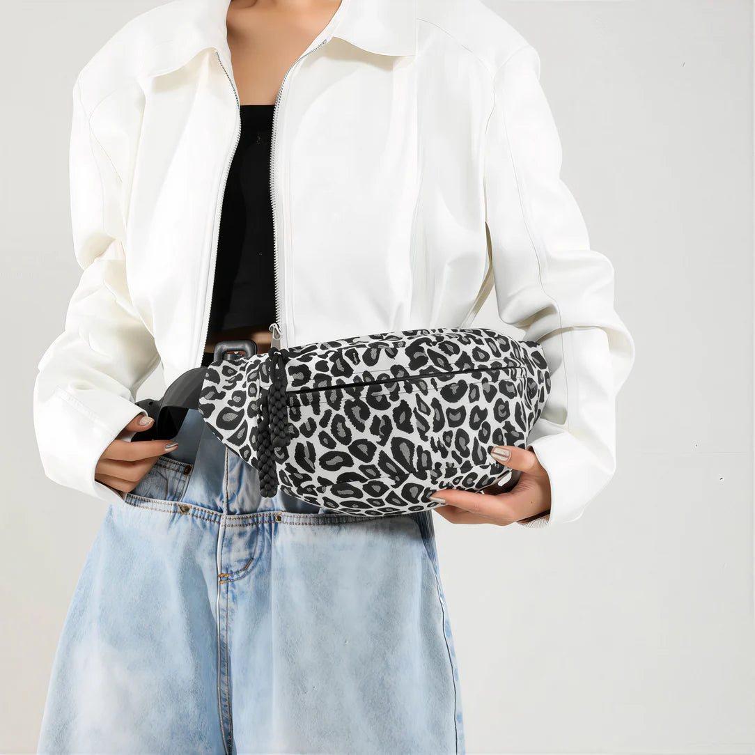 Sac banane XL léopard en imprimé léopard pour un style tendance et pratique
