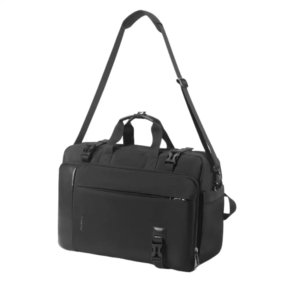 Sacoche convertible noire.